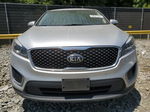 2018 Kia Sorento Lx Silver vin: 5XYPG4A37JG418819