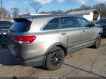 2018 Kia Sorento 2.4l L Silver vin: 5XYPG4A37JG427231