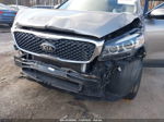 2018 Kia Sorento 2.4l L Silver vin: 5XYPG4A37JG427231