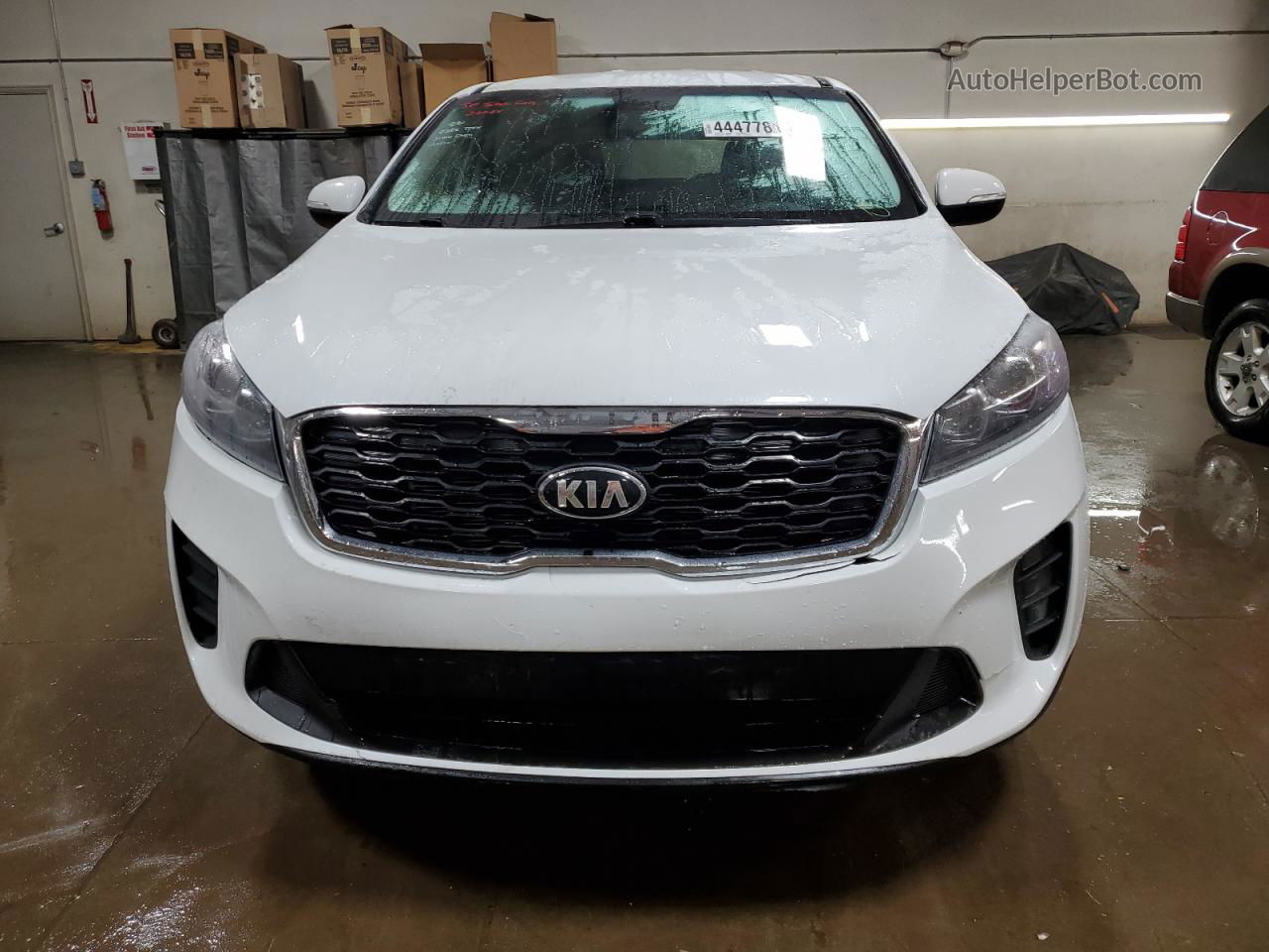 2020 Kia Sorento L White vin: 5XYPG4A37LG631787