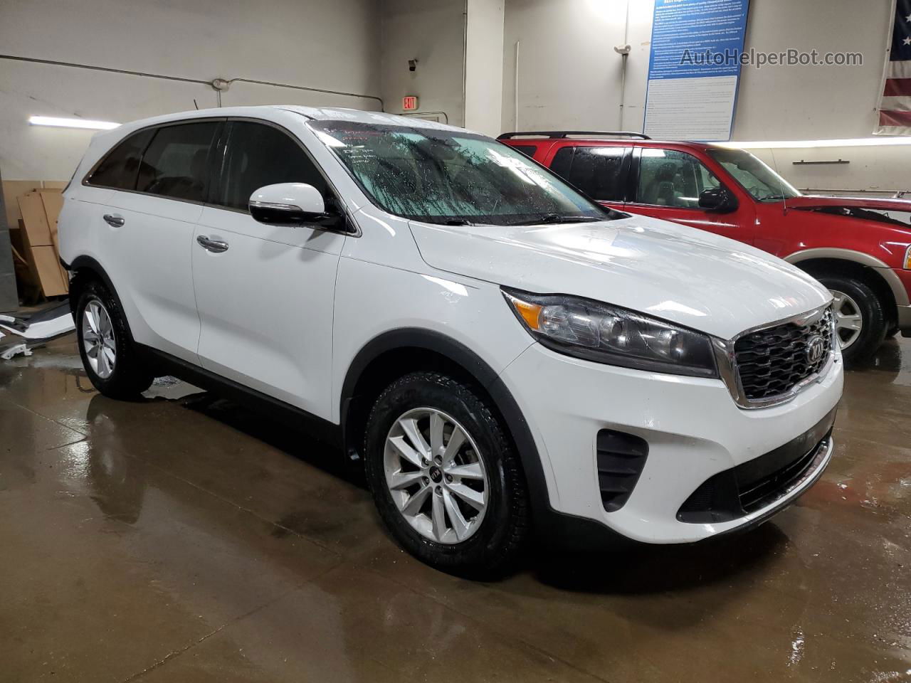 2020 Kia Sorento L Белый vin: 5XYPG4A37LG631787