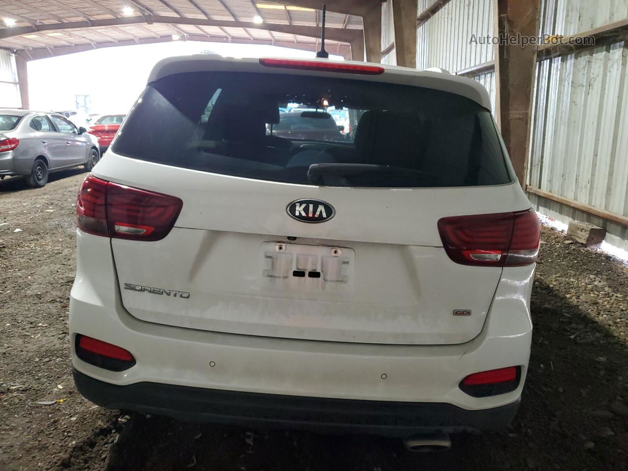 2020 Kia Sorento L White vin: 5XYPG4A37LG636696