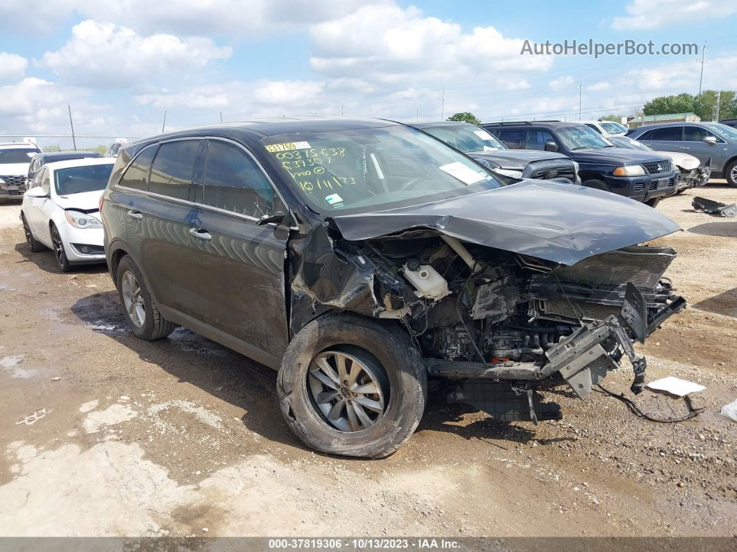 2020 Kia Sorento 2.4l L Черный vin: 5XYPG4A37LG639307