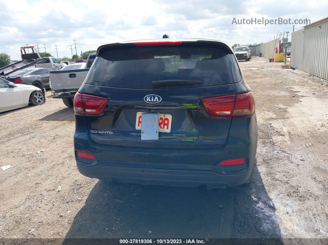 2020 Kia Sorento 2.4l L Black vin: 5XYPG4A37LG639307