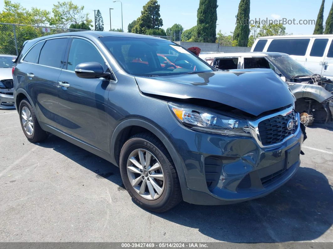 2020 Kia Sorento 2.4l Lx Gray vin: 5XYPG4A37LG665065