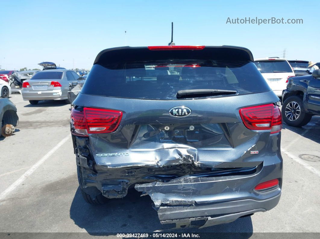 2020 Kia Sorento 2.4l Lx Gray vin: 5XYPG4A37LG665065