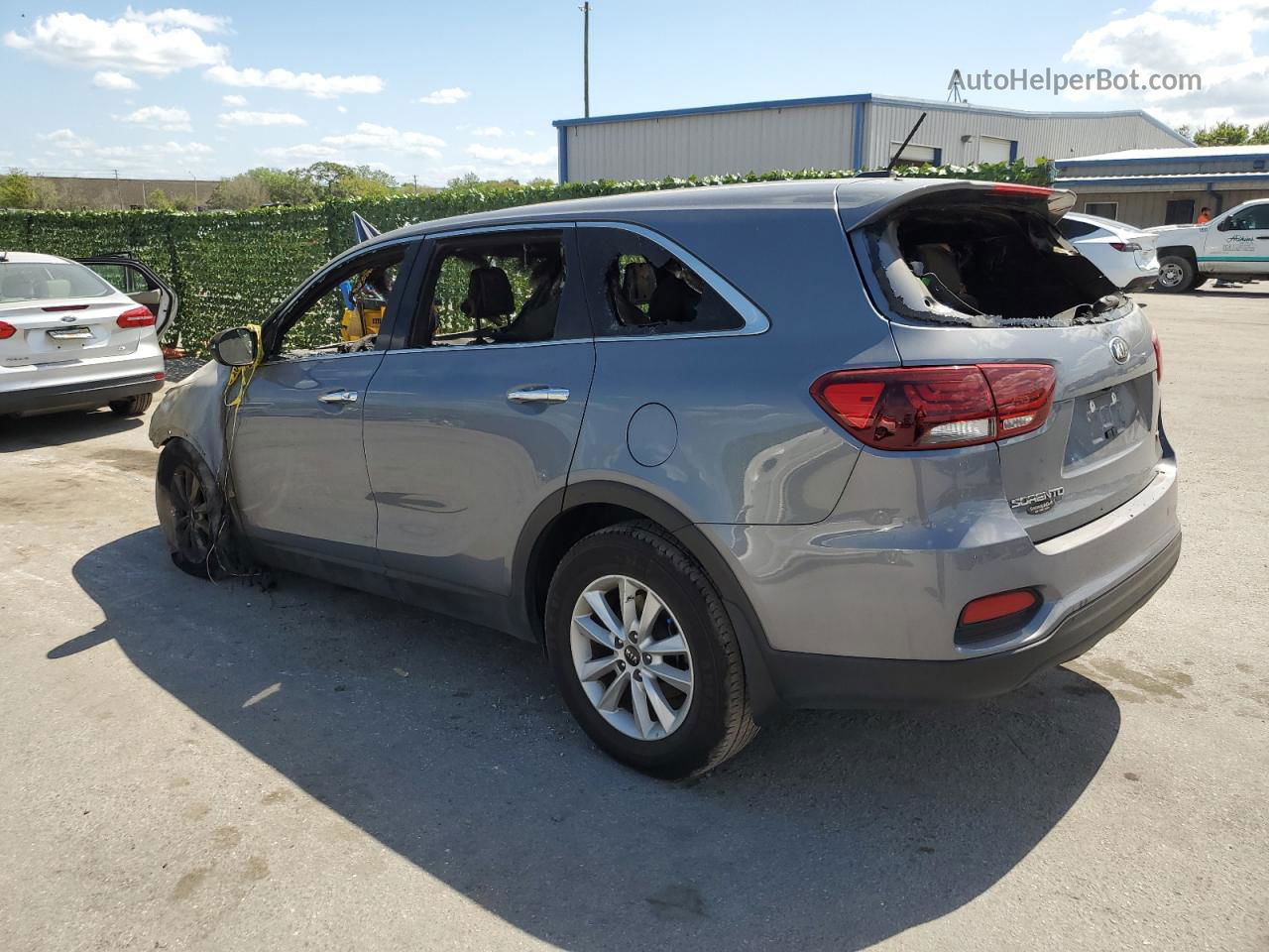 2020 Kia Sorento L Gray vin: 5XYPG4A37LG666720