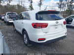 2020 Kia Sorento 2.4l L White vin: 5XYPG4A37LG666877