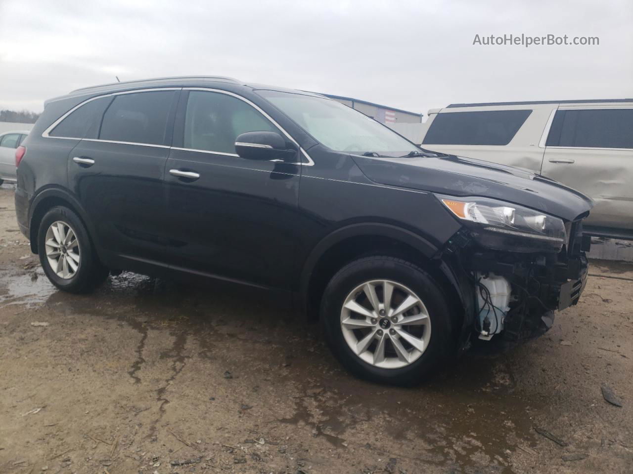 2020 Kia Sorento L Black vin: 5XYPG4A37LG667544