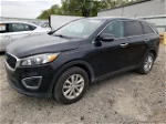 2017 Kia Sorento Lx Black vin: 5XYPG4A38HG193773