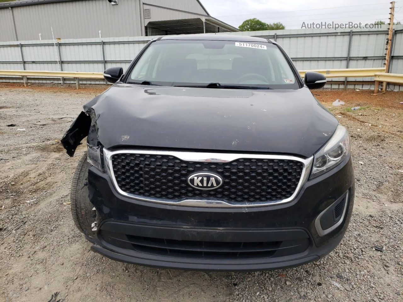 2017 Kia Sorento Lx Black vin: 5XYPG4A38HG193773