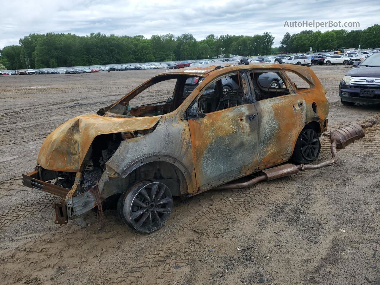 2017 Kia Sorento Lx Burn vin: 5XYPG4A38HG201113