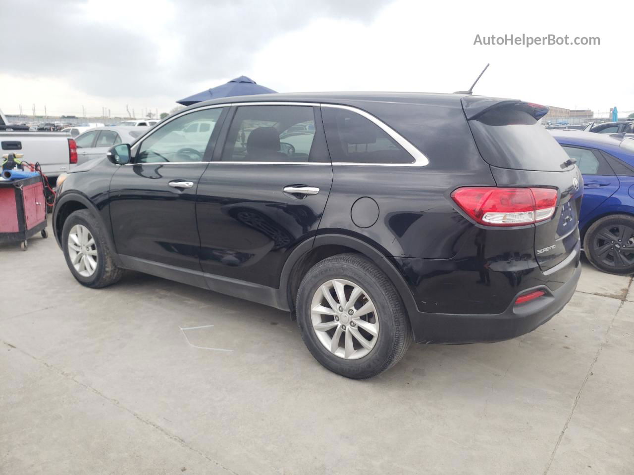 2017 Kia Sorento Lx Black vin: 5XYPG4A38HG206084