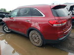 2018 Kia Sorento Lx Бордовый vin: 5XYPG4A38HG223239