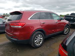 2018 Kia Sorento Lx Burgundy vin: 5XYPG4A38HG223239