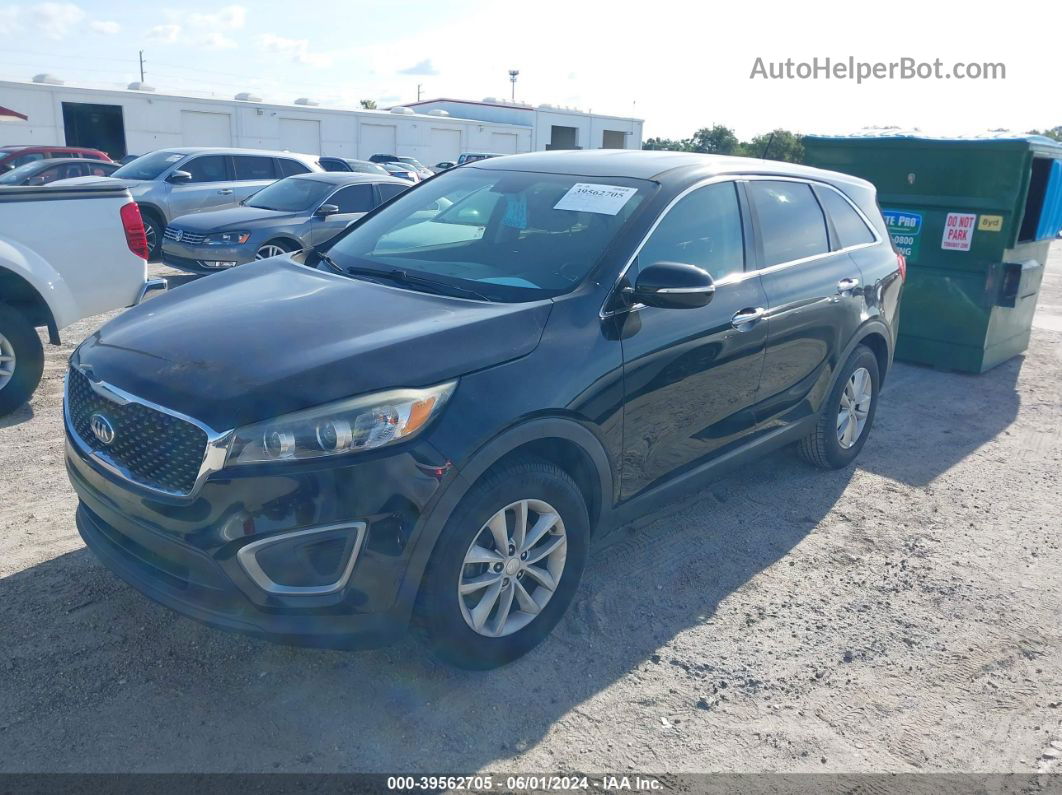 2017 Kia Sorento 2.4l L Black vin: 5XYPG4A38HG284509