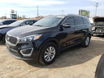 2017 Kia Sorento Lx Черный vin: 5XYPG4A38HG324412