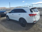 2018 Kia Sorento Lx White vin: 5XYPG4A38JG340146