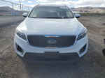 2018 Kia Sorento Lx White vin: 5XYPG4A38JG340146