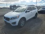 2018 Kia Sorento Lx White vin: 5XYPG4A38JG340146