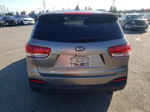 2018 Kia Sorento Lx Gray vin: 5XYPG4A38JG364429