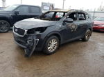 2018 Kia Sorento Lx Black vin: 5XYPG4A38JG374409