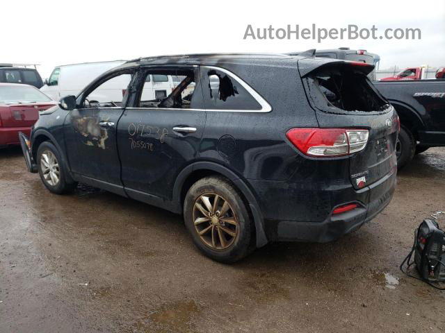 2018 Kia Sorento Lx Black vin: 5XYPG4A38JG374409