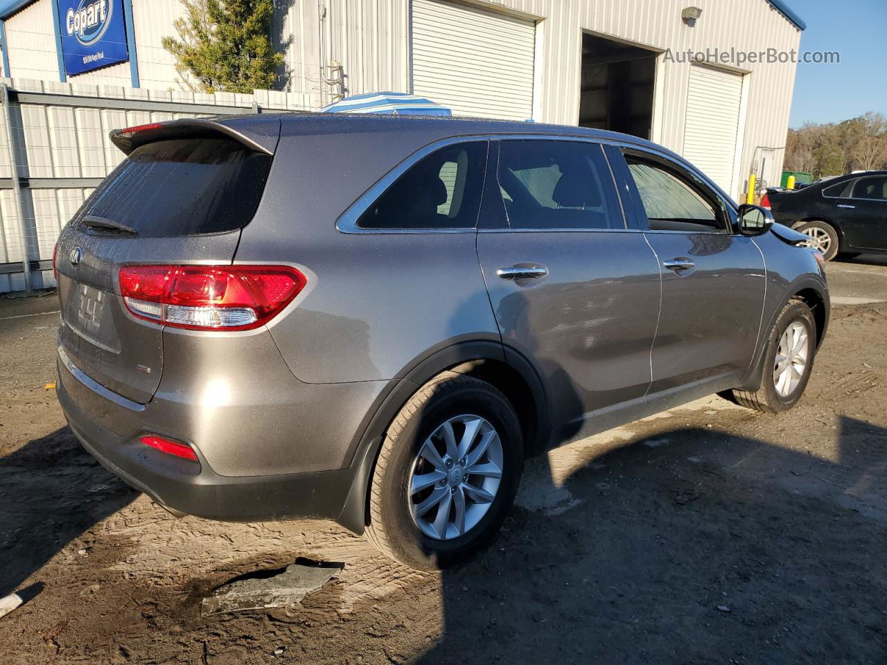 2018 Kia Sorento Lx Gray vin: 5XYPG4A38JG408882