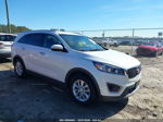 2018 Kia Sorento 2.4l Lx White vin: 5XYPG4A38JG413046