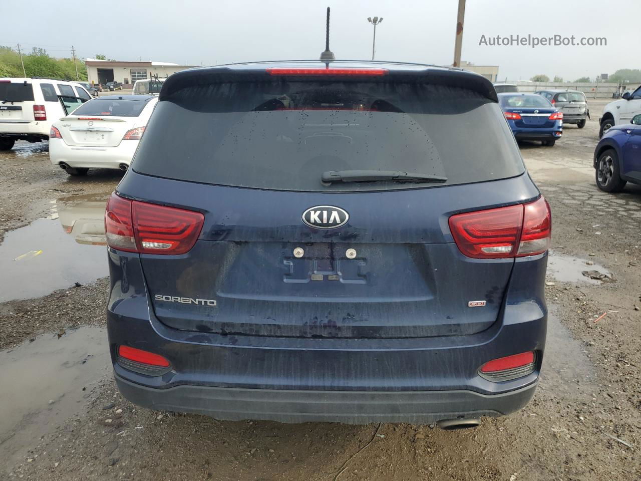 2020 Kia Sorento L Blue vin: 5XYPG4A38LG667942