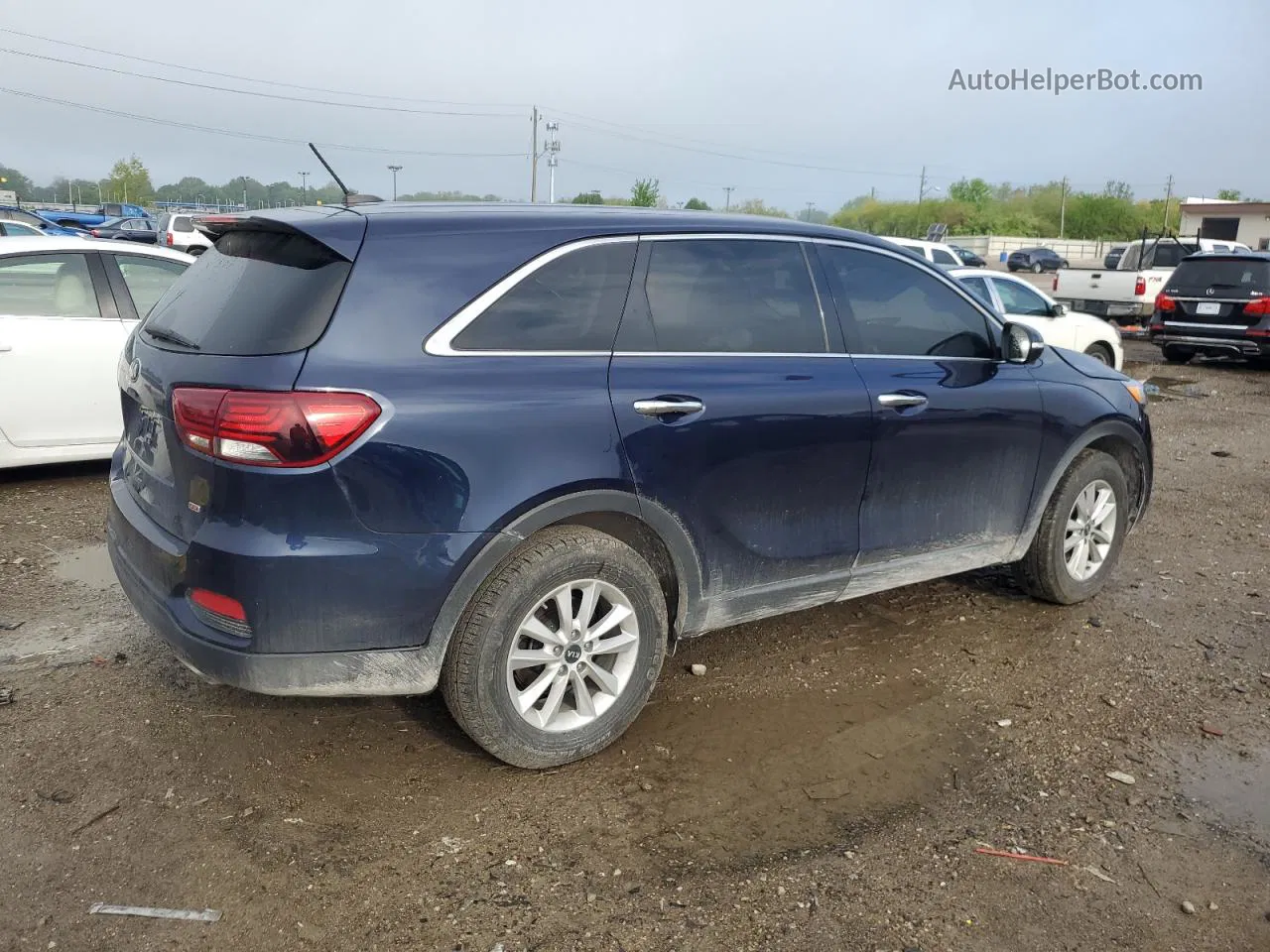 2020 Kia Sorento L Blue vin: 5XYPG4A38LG667942