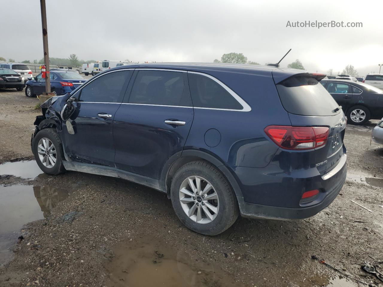 2020 Kia Sorento L Blue vin: 5XYPG4A38LG667942