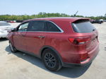 2020 Kia Sorento L Maroon vin: 5XYPG4A38LG686491