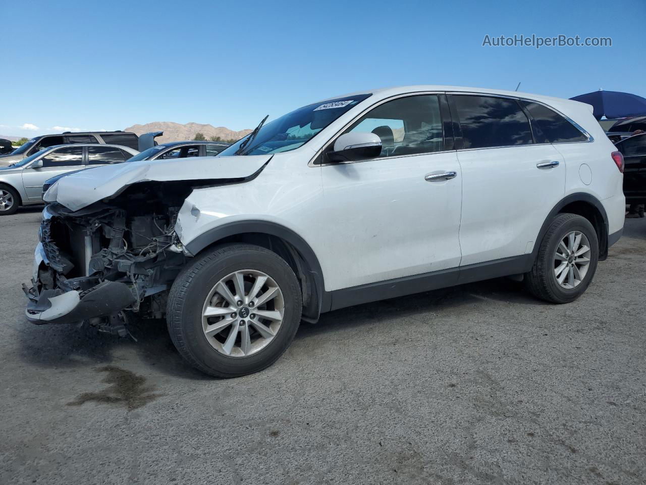 2020 Kia Sorento L Белый vin: 5XYPG4A38LG708781