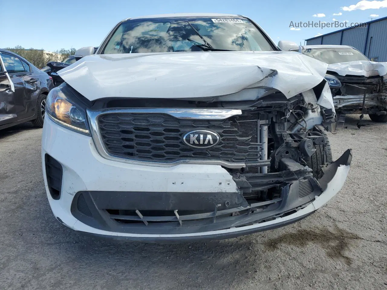 2020 Kia Sorento L White vin: 5XYPG4A38LG708781