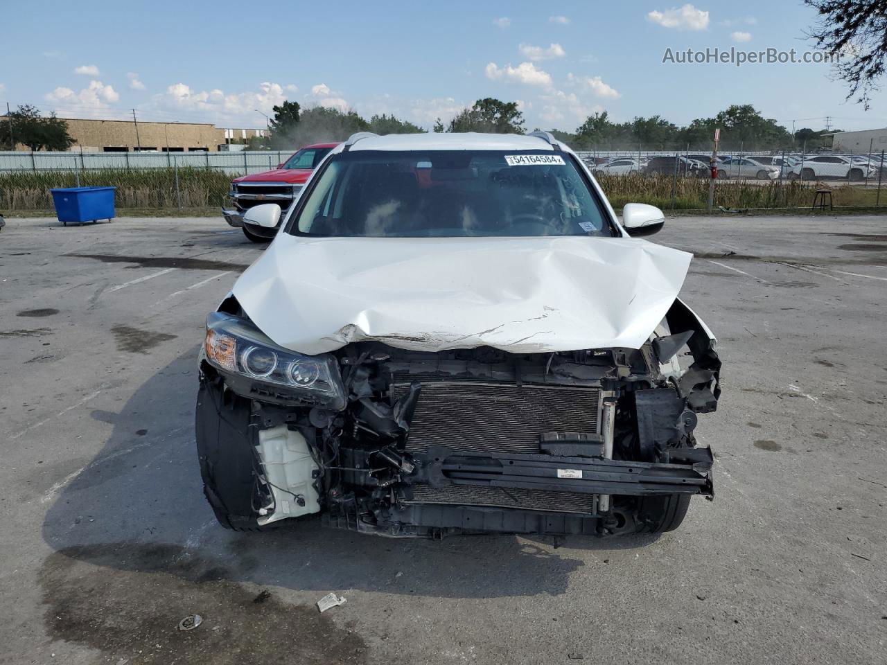 2017 Kia Sorento Lx White vin: 5XYPG4A39HG196861