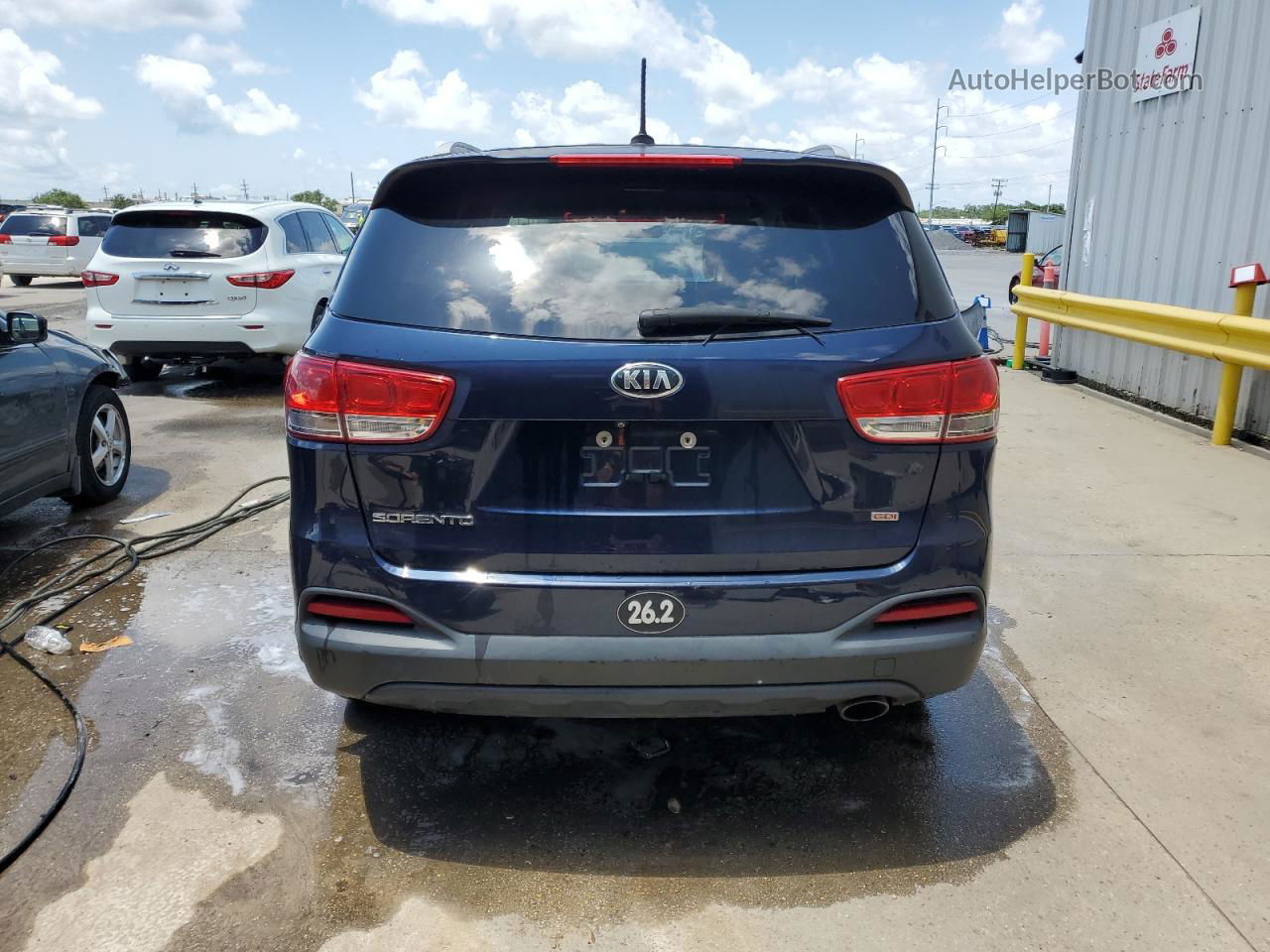 2017 Kia Sorento Lx Blue vin: 5XYPG4A39HG201105