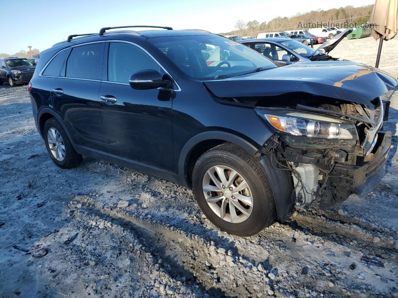 2017 Kia Sorento Lx Black vin: 5XYPG4A39HG242916