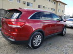 2018 Kia Sorento Lx Red vin: 5XYPG4A39JG358798