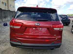 2018 Kia Sorento Lx Red vin: 5XYPG4A39JG358798