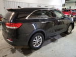 2018 Kia Sorento Lx Black vin: 5XYPG4A39JG370529