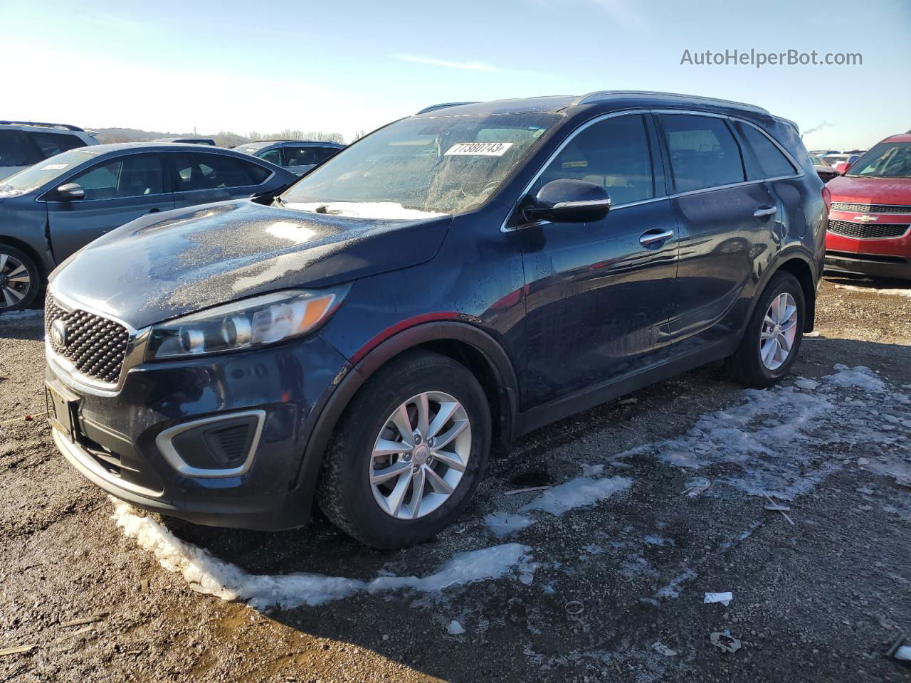 2018 Kia Sorento Lx Blue vin: 5XYPG4A39JG397911