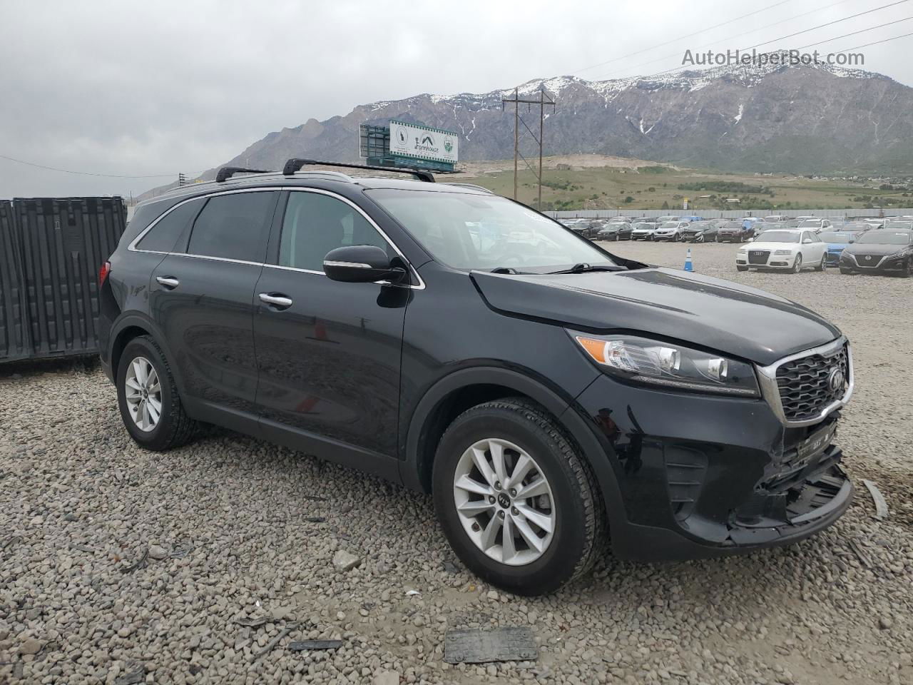 2020 Kia Sorento L Черный vin: 5XYPG4A39LG637297