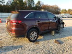 2020 Kia Sorento L Burgundy vin: 5XYPG4A39LG651734