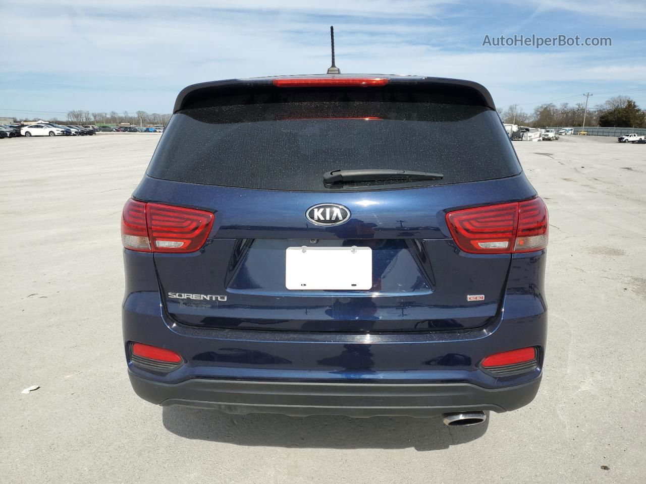 2020 Kia Sorento L Blue vin: 5XYPG4A39LG667626