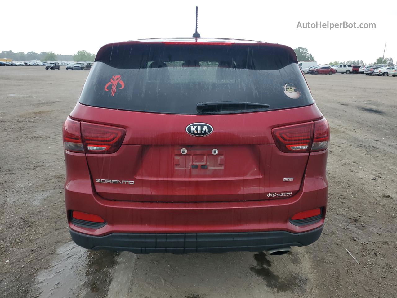 2020 Kia Sorento L Красный vin: 5XYPG4A39LG674897