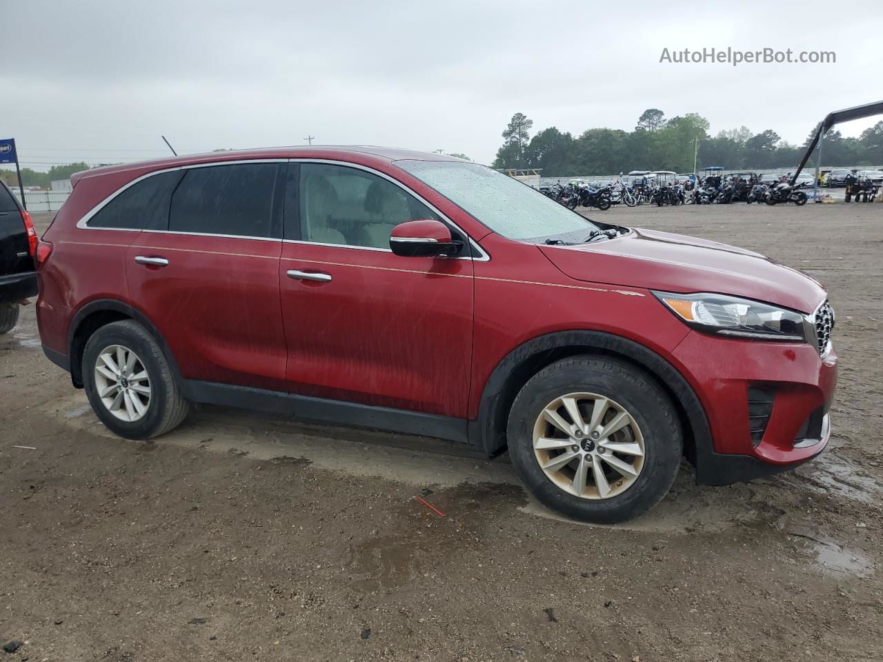 2020 Kia Sorento L Красный vin: 5XYPG4A39LG674897