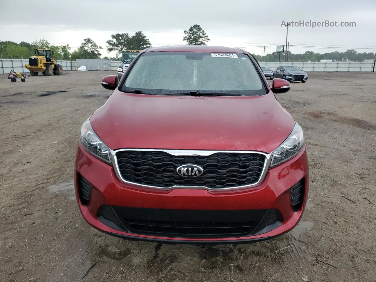 2020 Kia Sorento L Красный vin: 5XYPG4A39LG674897