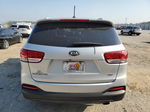 2017 Kia Sorento Lx Silver vin: 5XYPG4A3XHG263645