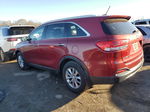 2017 Kia Sorento Lx Red vin: 5XYPG4A3XHG267744